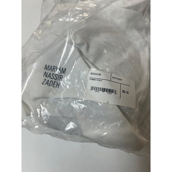 Maryam Nassir Zadeh Scribble Pouch Powa Size XS/S NWT - Picture 3 of 4